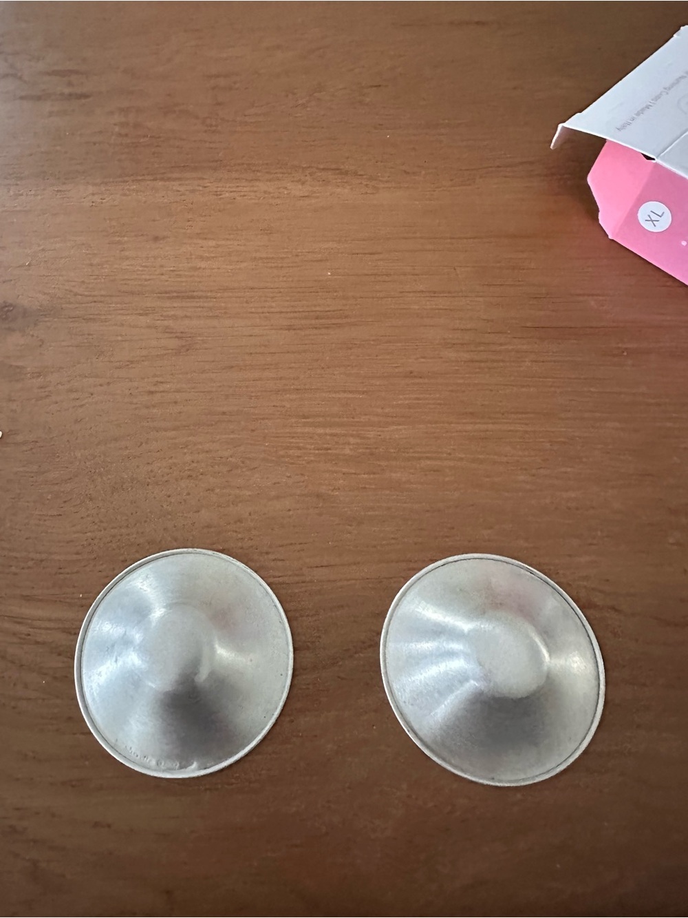 Silverette Nipple Shields XL (now a Medium)